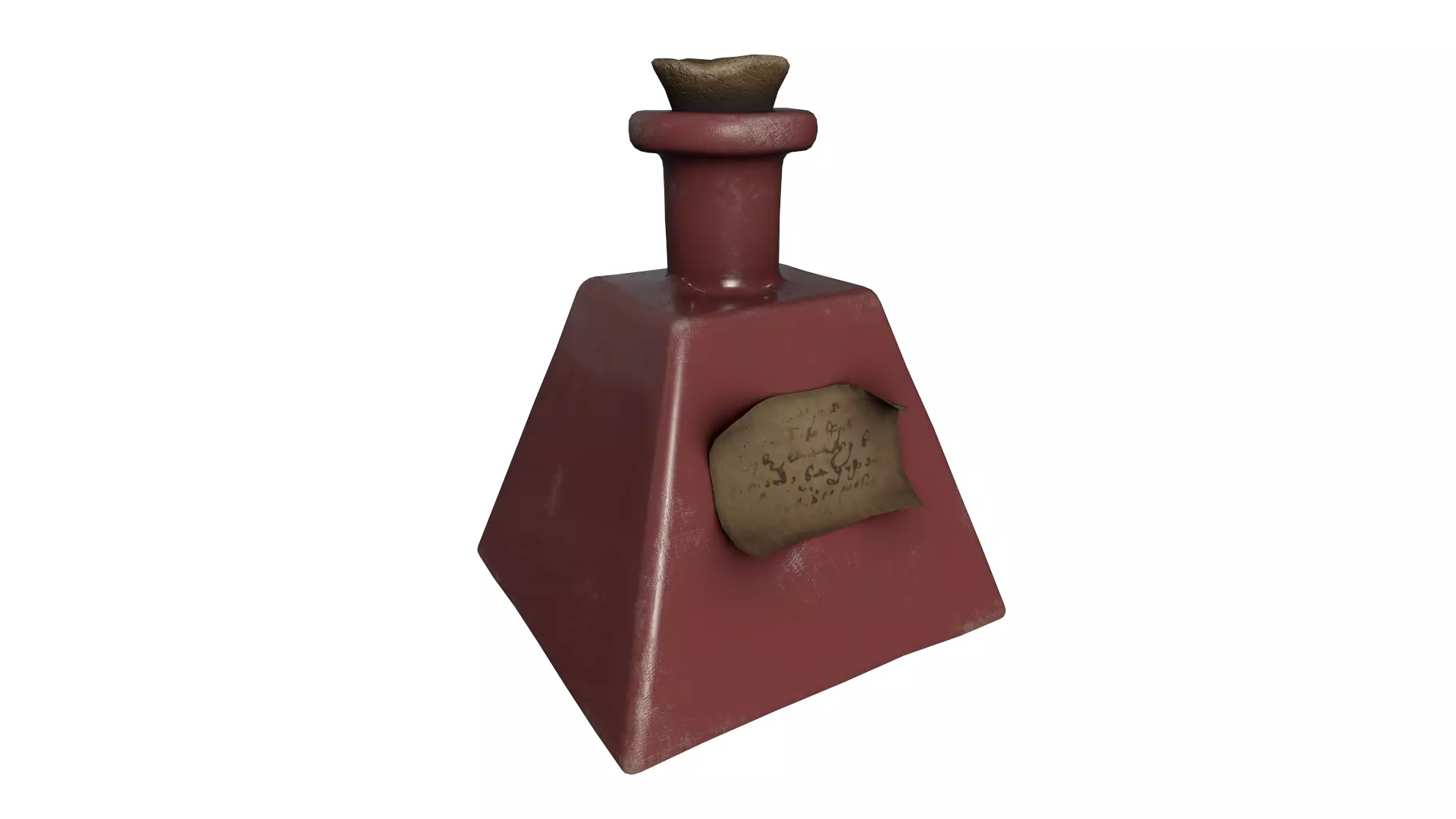 Potion Vial 02 3D model_0