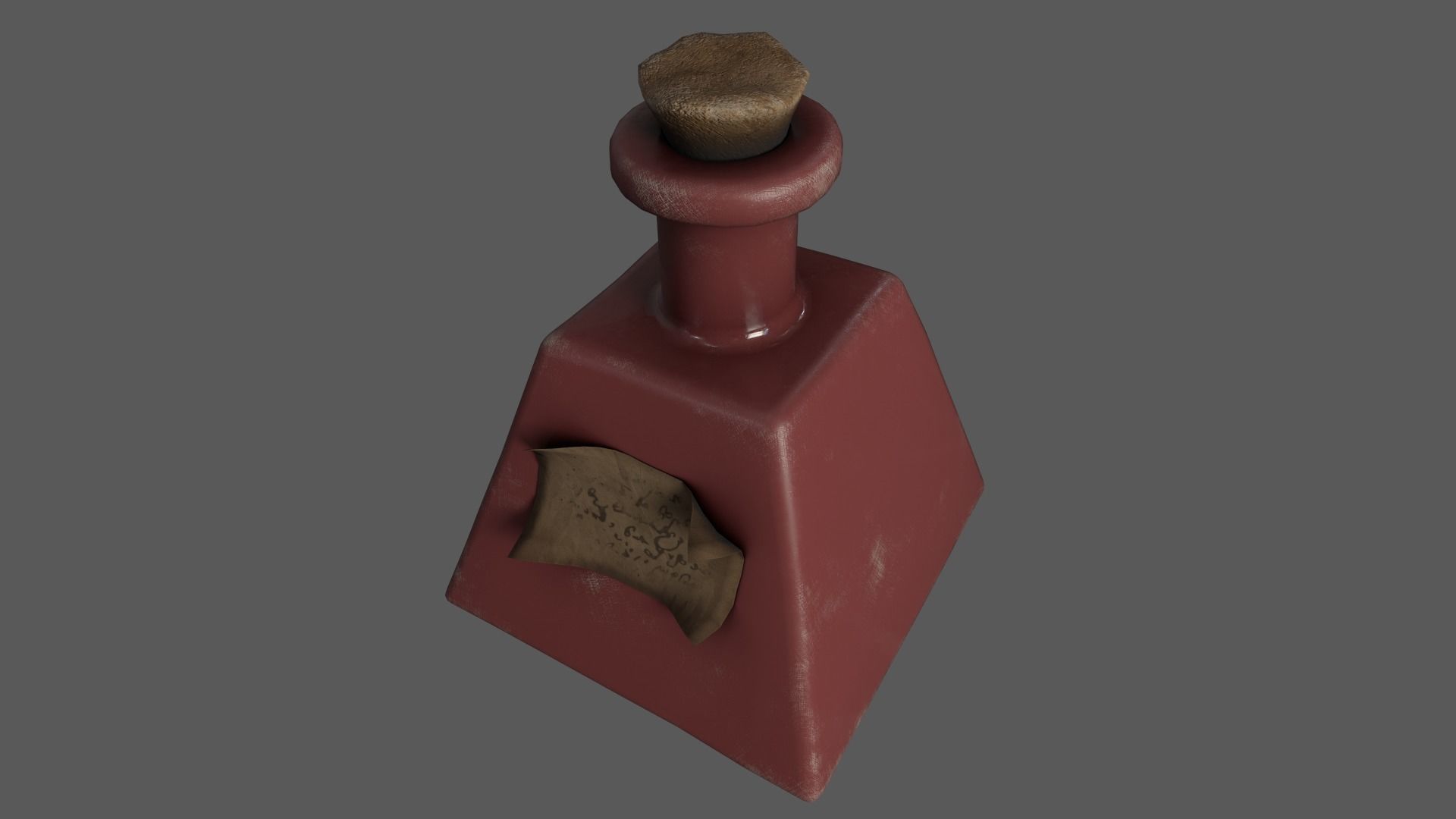 Potion Vial 02 3D model_1
