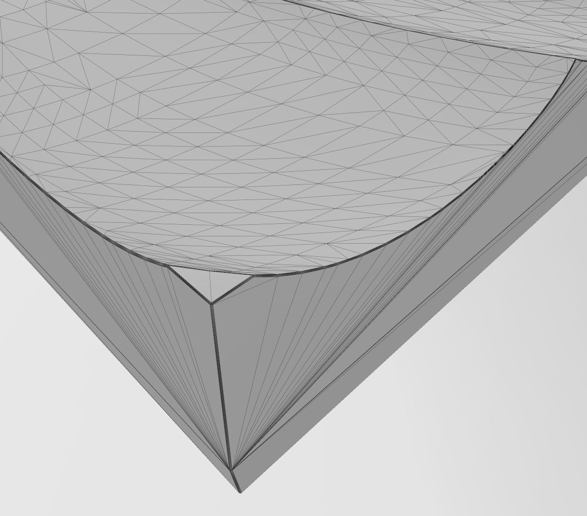 Abstract wave pattern relief 3d wall panel N02 3D print model_11