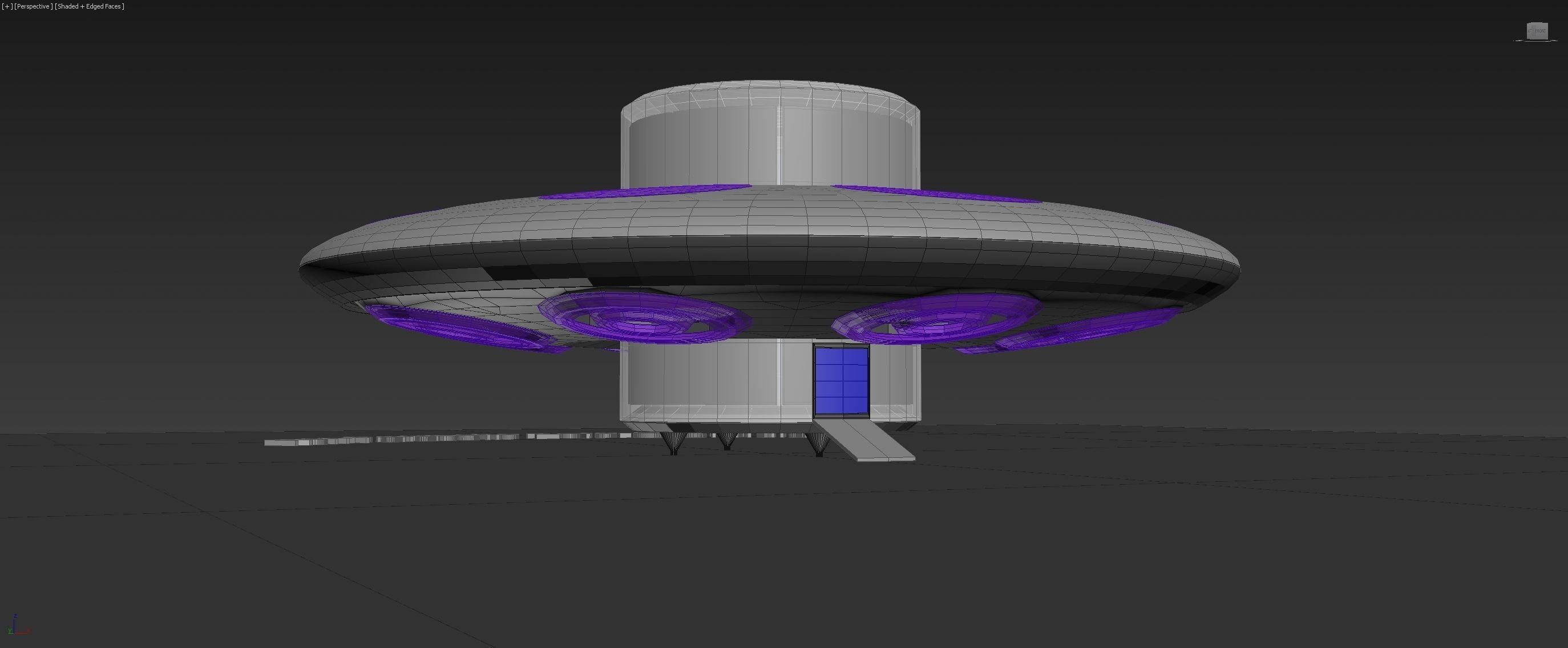 Non Parabolic Zero-G Simulator 3D model_3