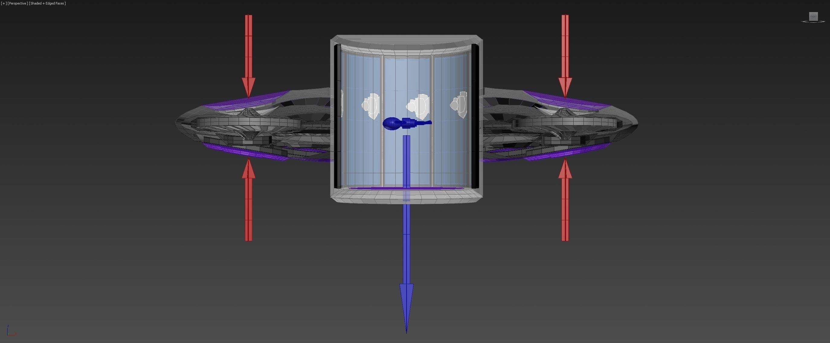 Non Parabolic Zero-G Simulator 3D model_6