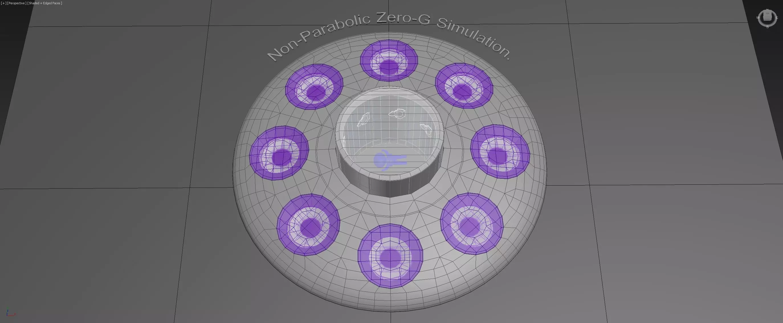 Non Parabolic Zero-G Simulator 3D model_0