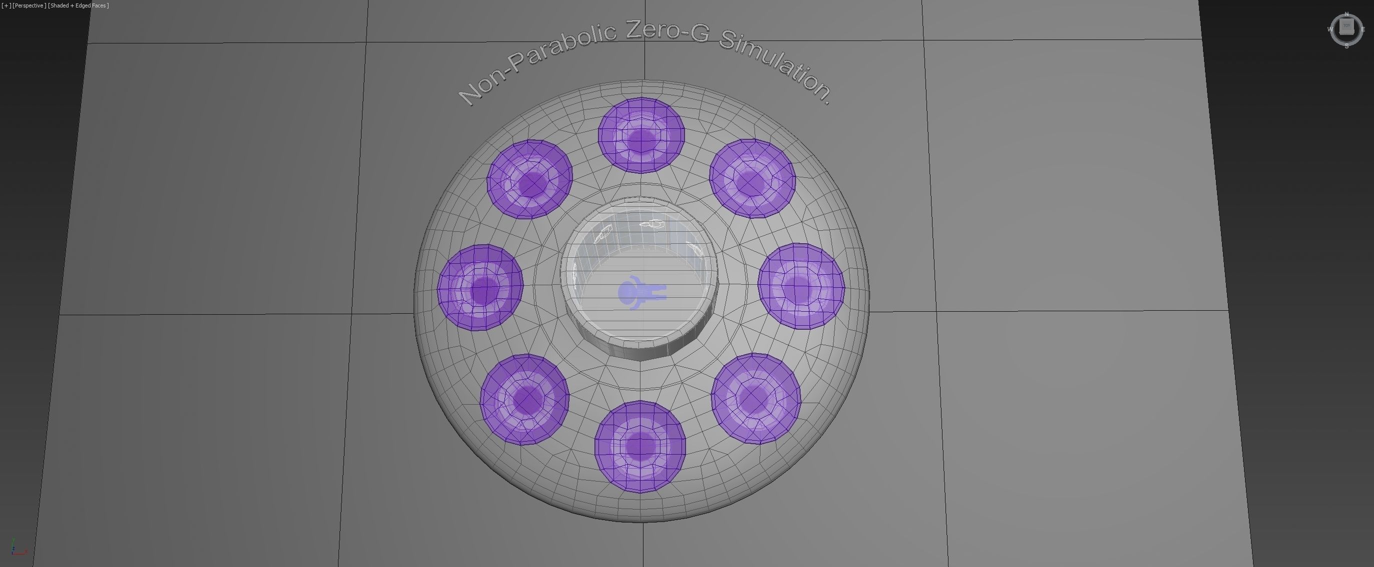 Non Parabolic Zero-G Simulator 3D model_11