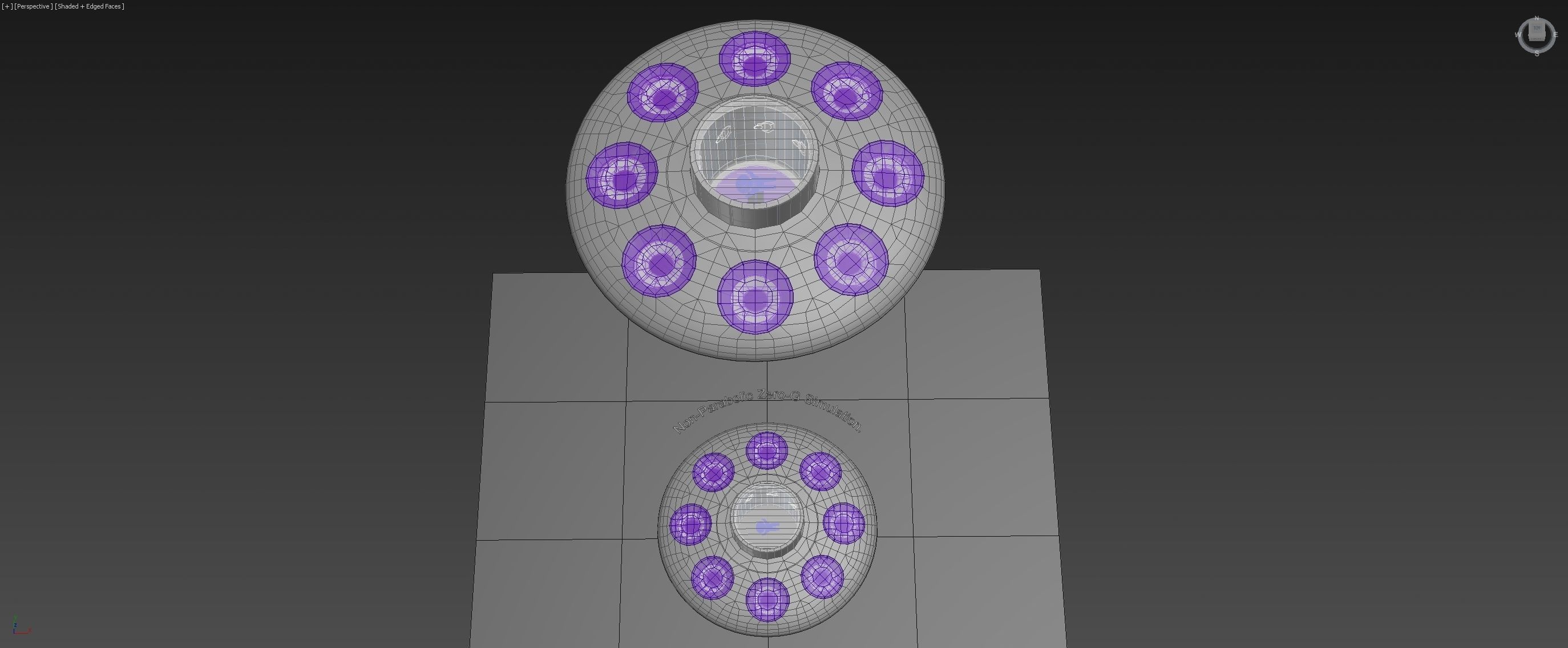 Non Parabolic Zero-G Simulator 3D model_5