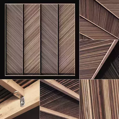 Ceiling straight thin branch n1