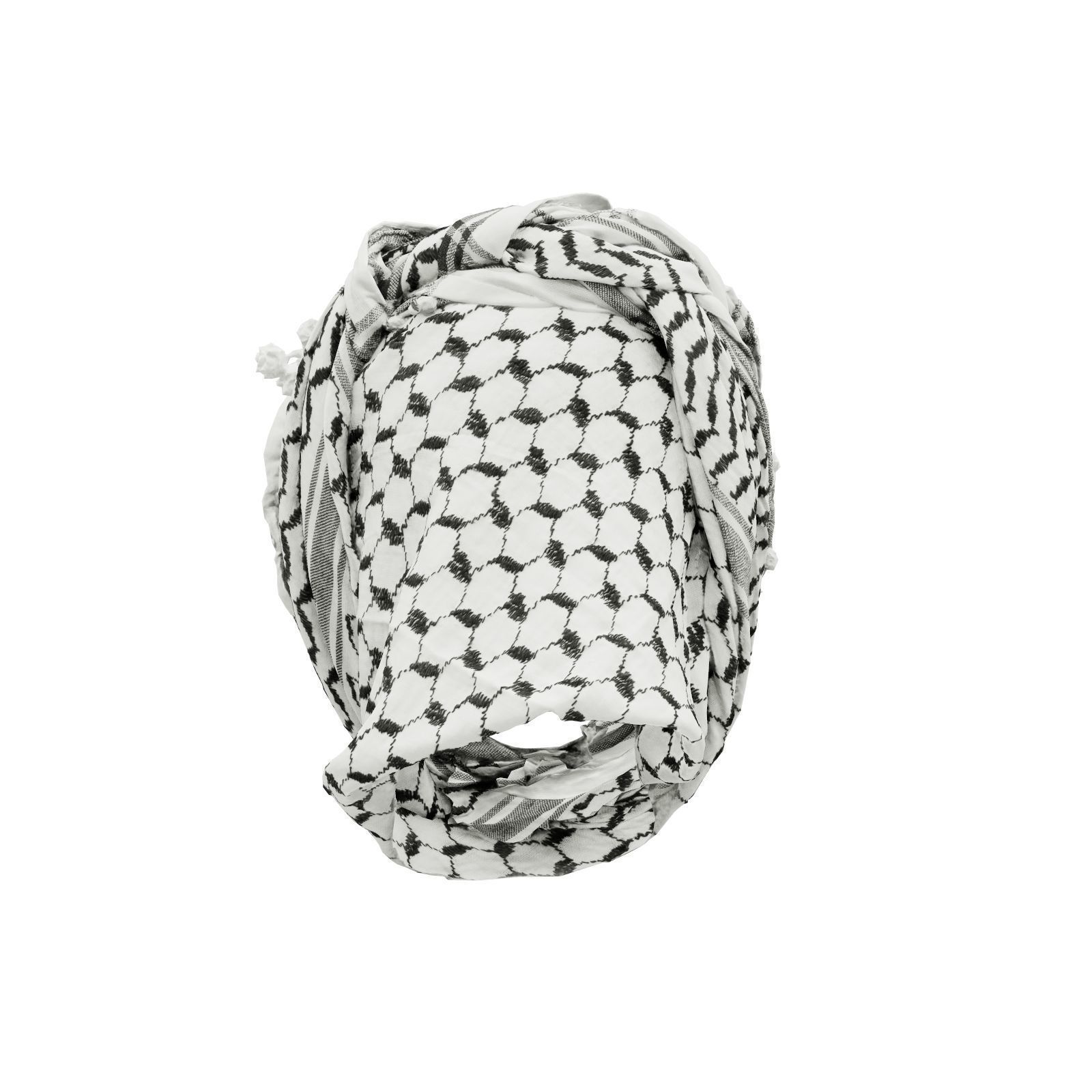HeadScarf Surrounded 3D model_1