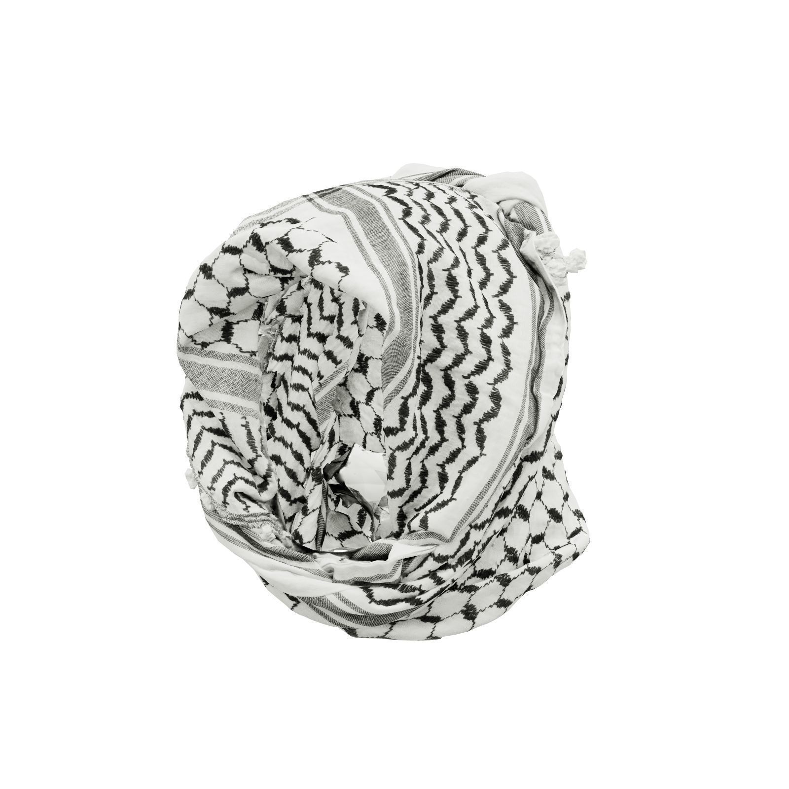 HeadScarf Surrounded 3D model_2