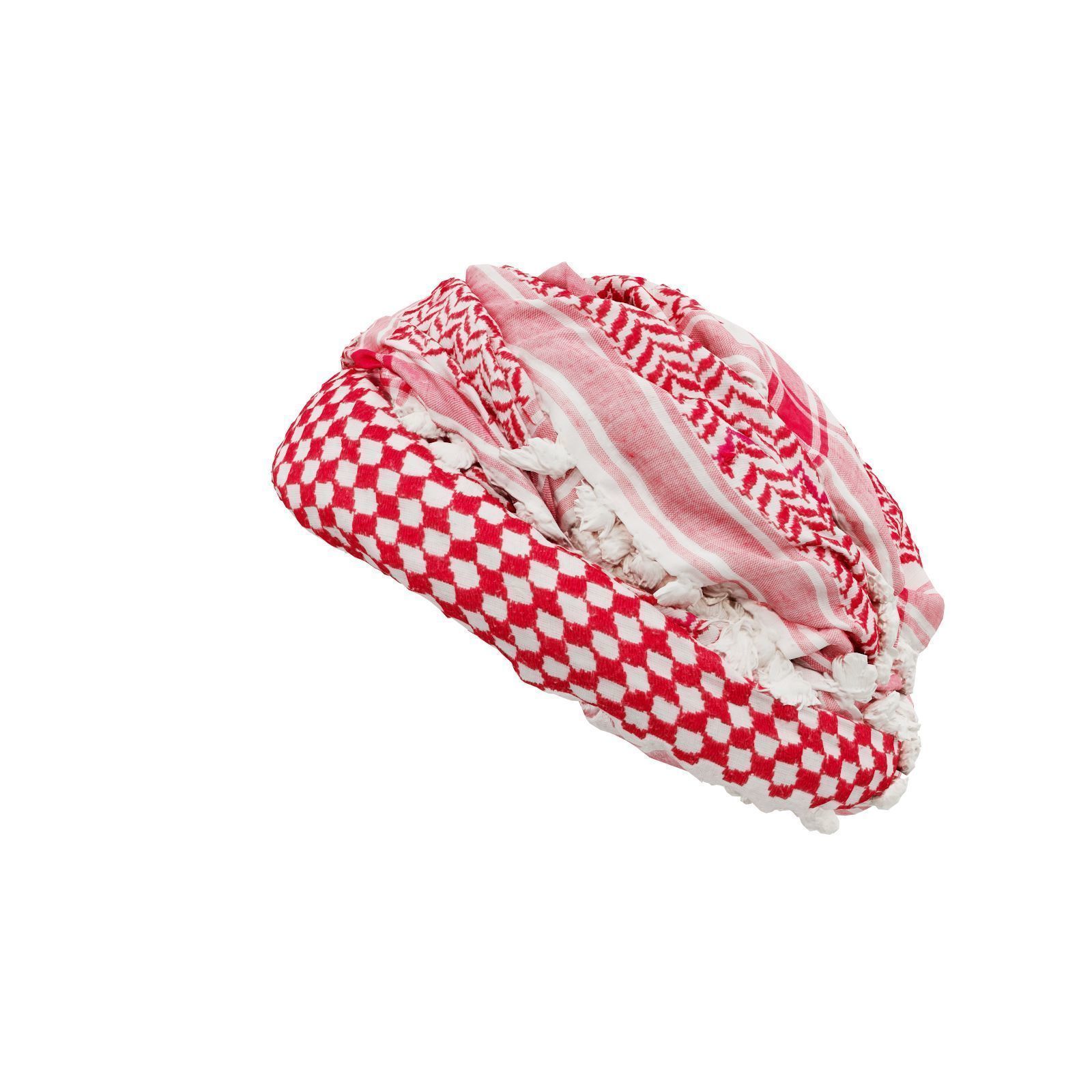 HeadScarf Sunblock 3D model_4