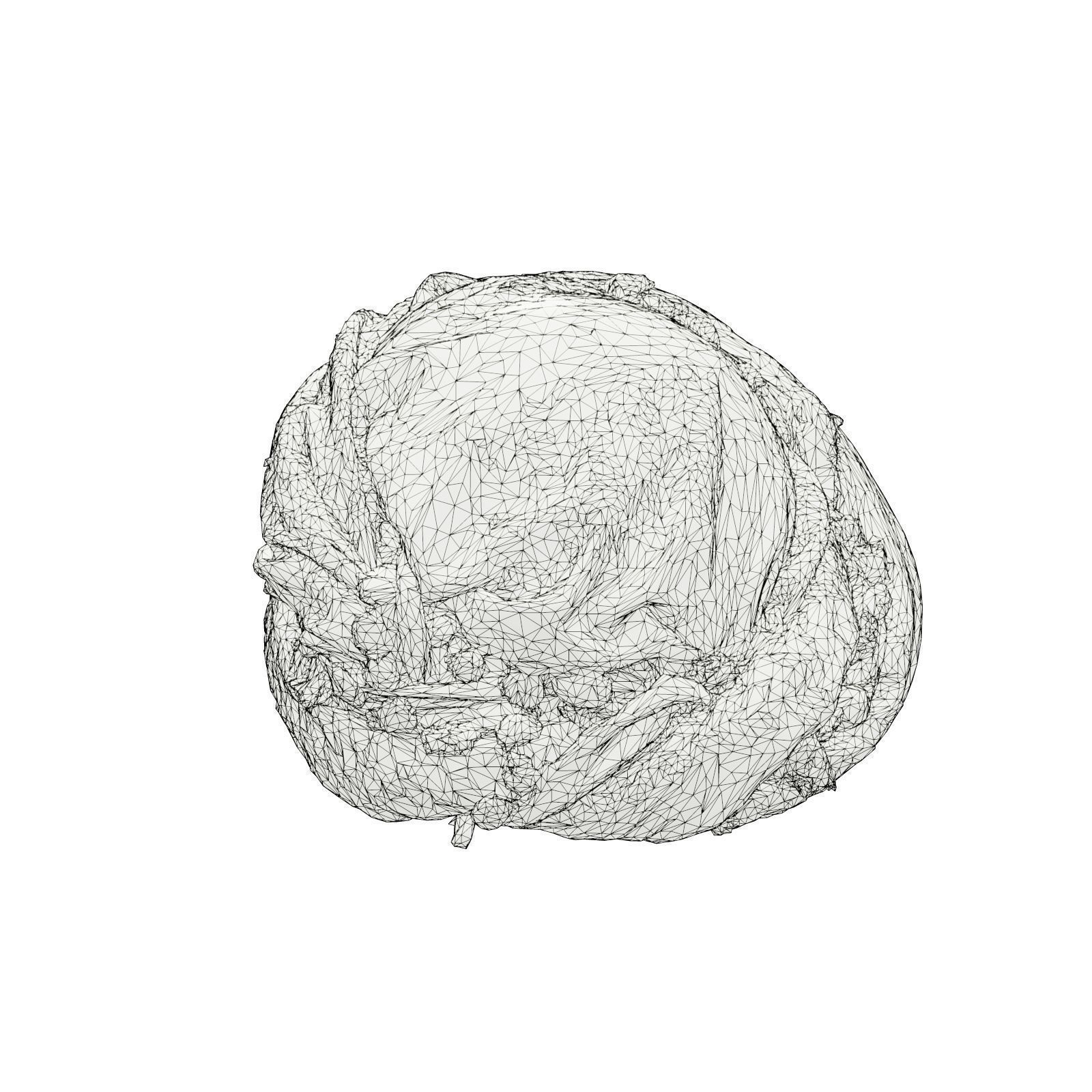 HeadScarf Sunblock 3D model_7