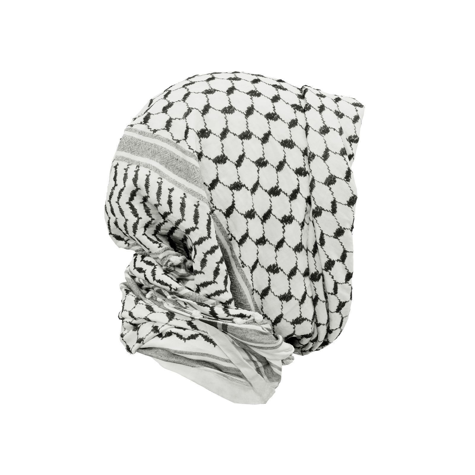 HeadScarf Nice And Warm 3D model_5
