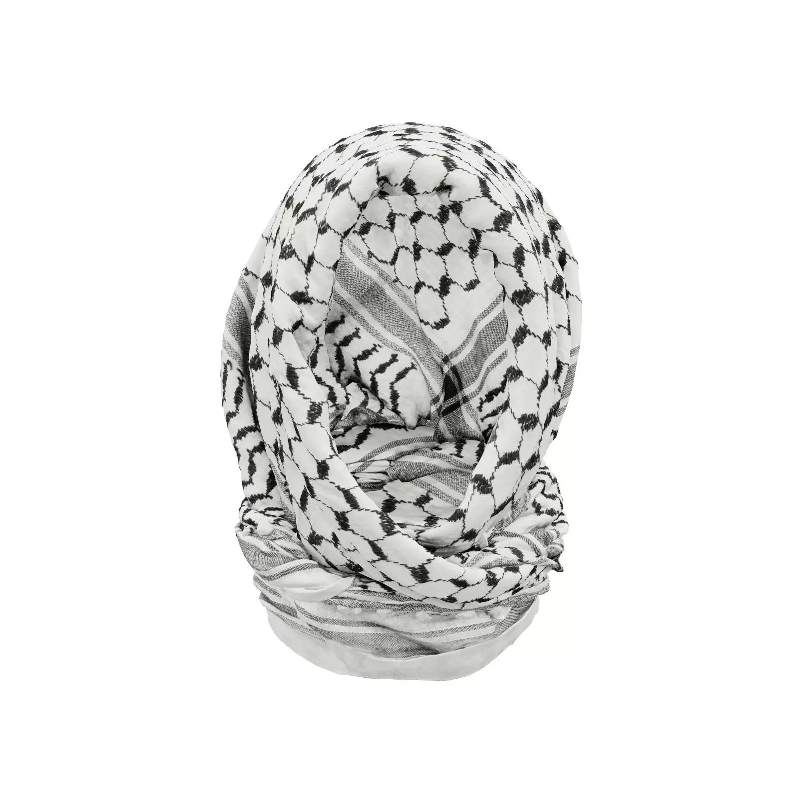 HeadScarf Nice And Warm 3D model_0