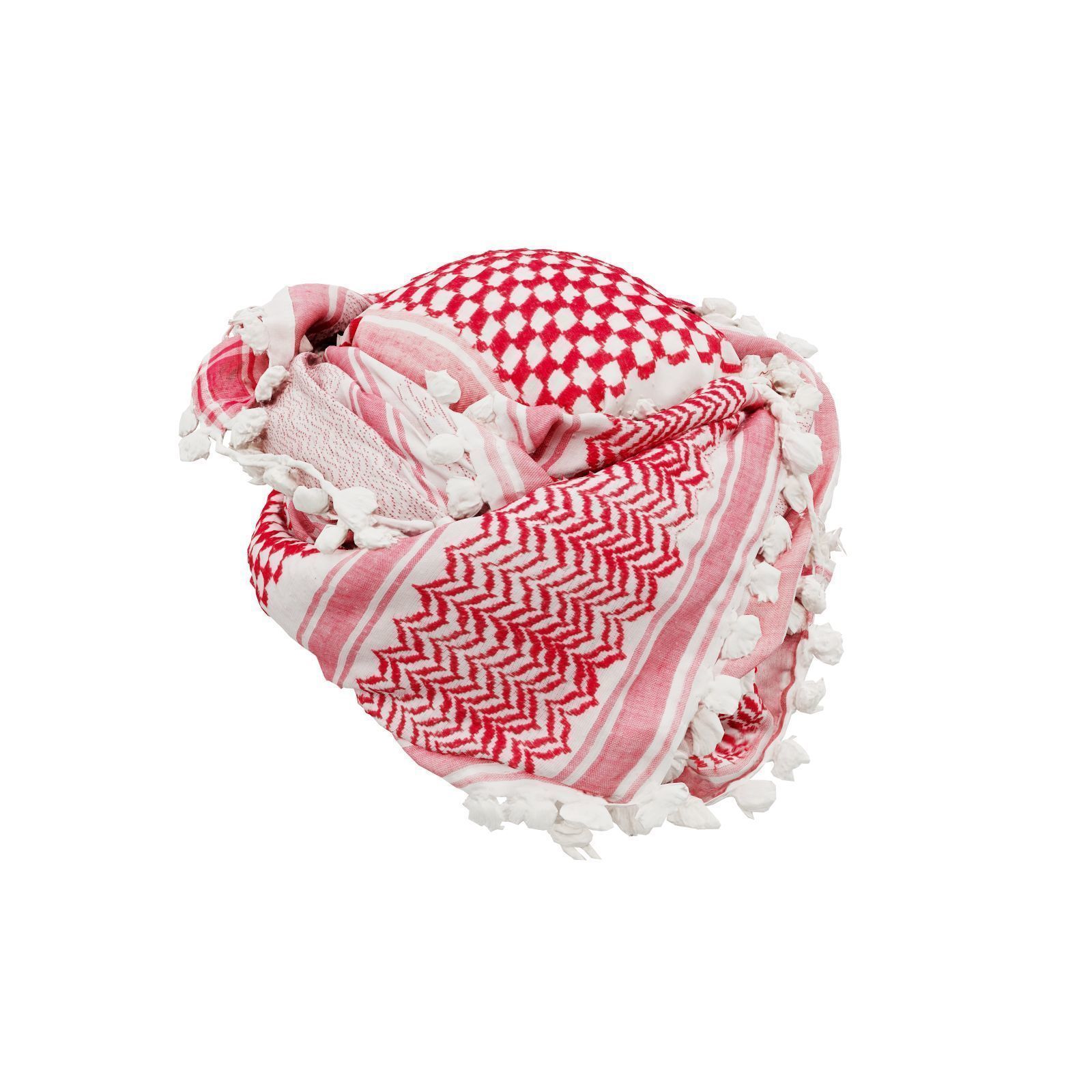 HeadScarf Double 3D model_1