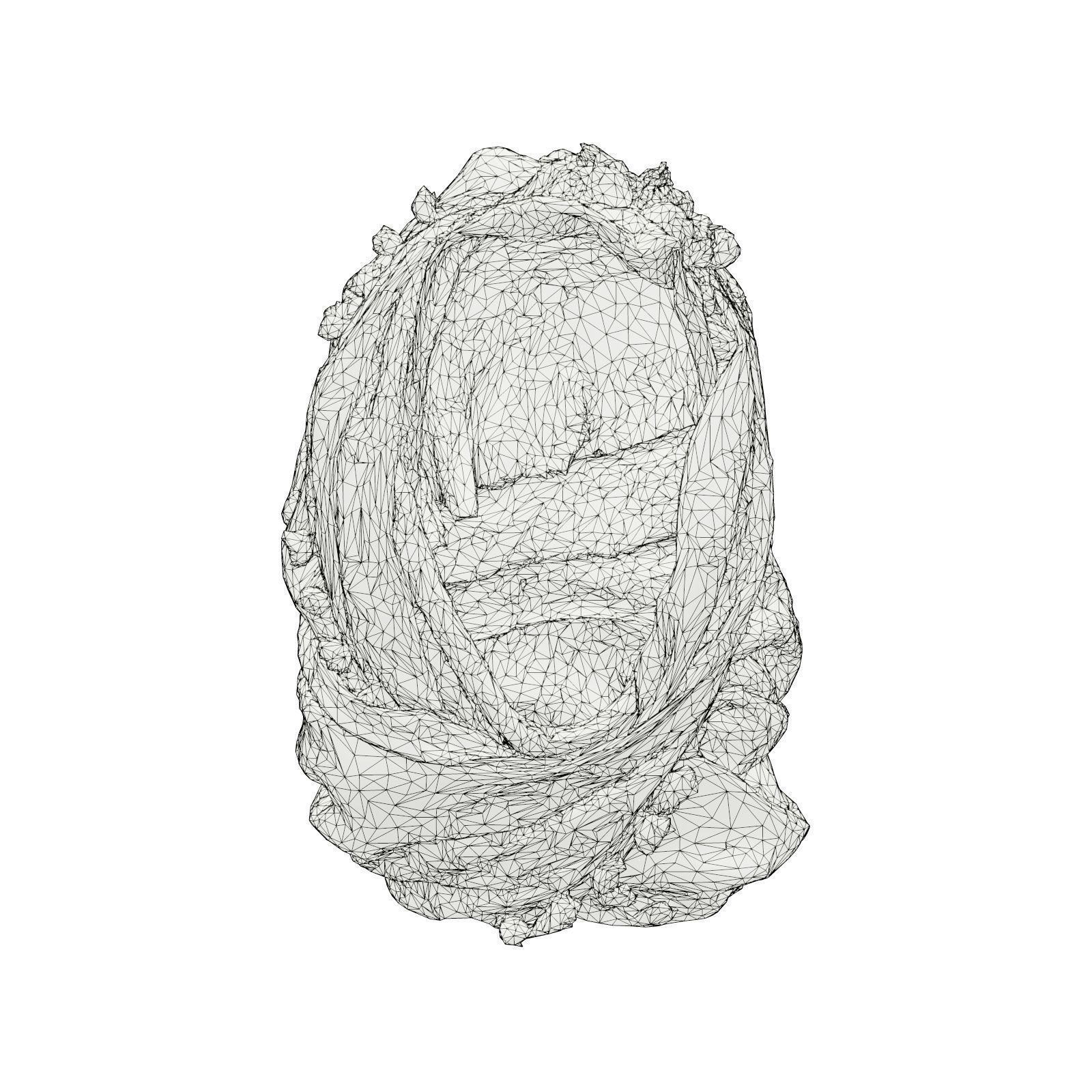 HeadScarf Dentist 3D model_6