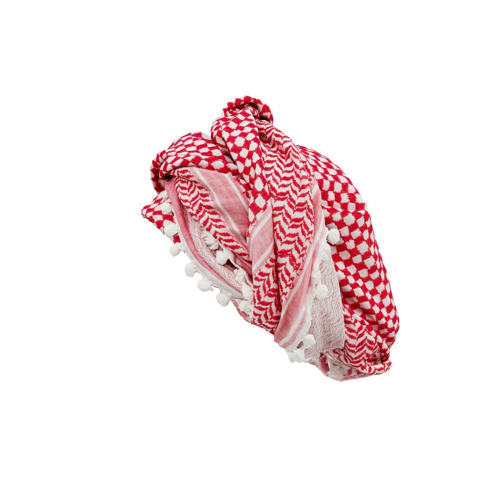 HeadScarf Delicate 3D model_4