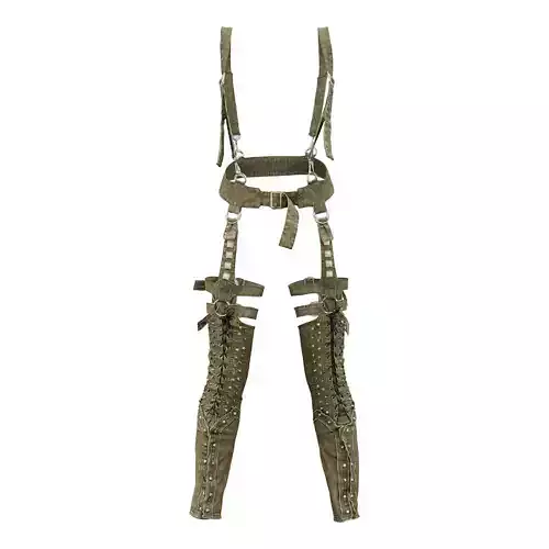 Green Straps 3D model