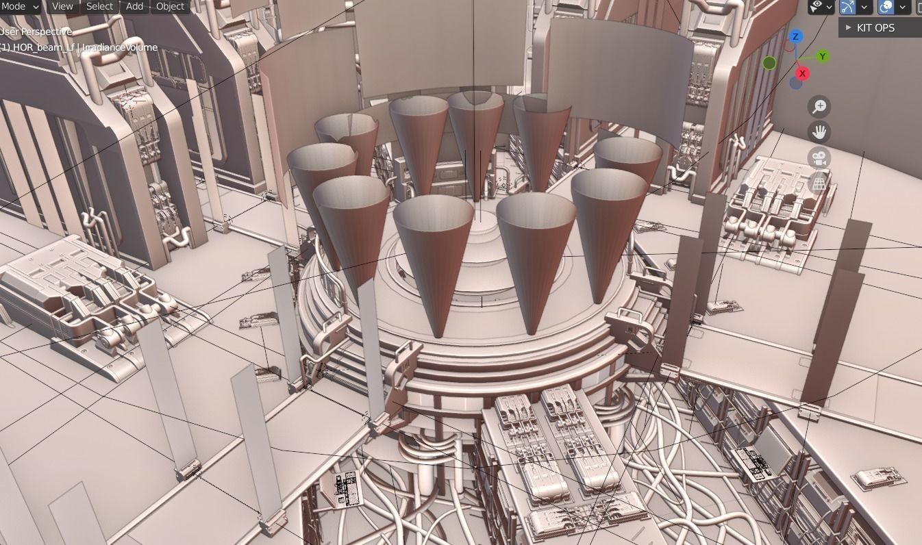 Diamond Hands GameStop Server Room - 3D Weekly 3D model_16