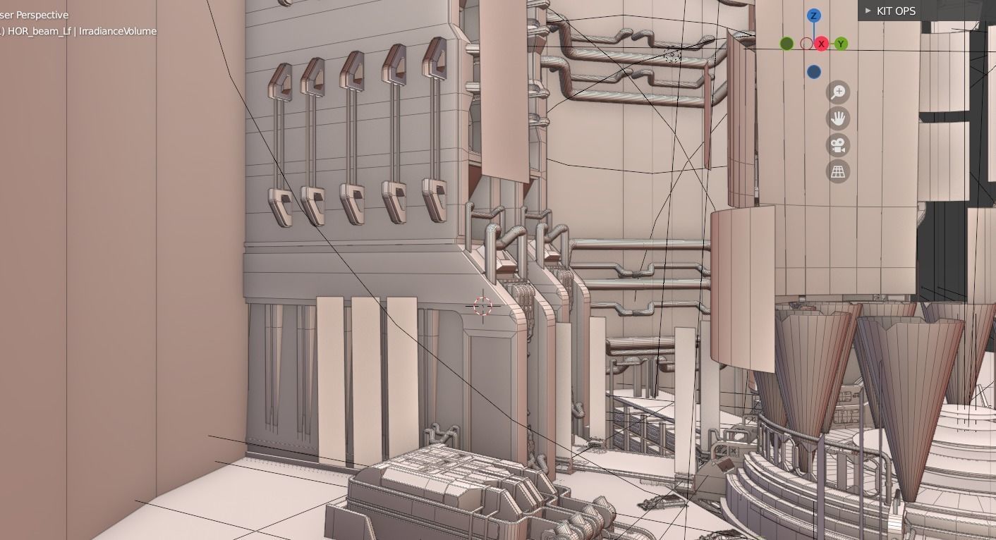 Diamond Hands GameStop Server Room - 3D Weekly 3D model_12