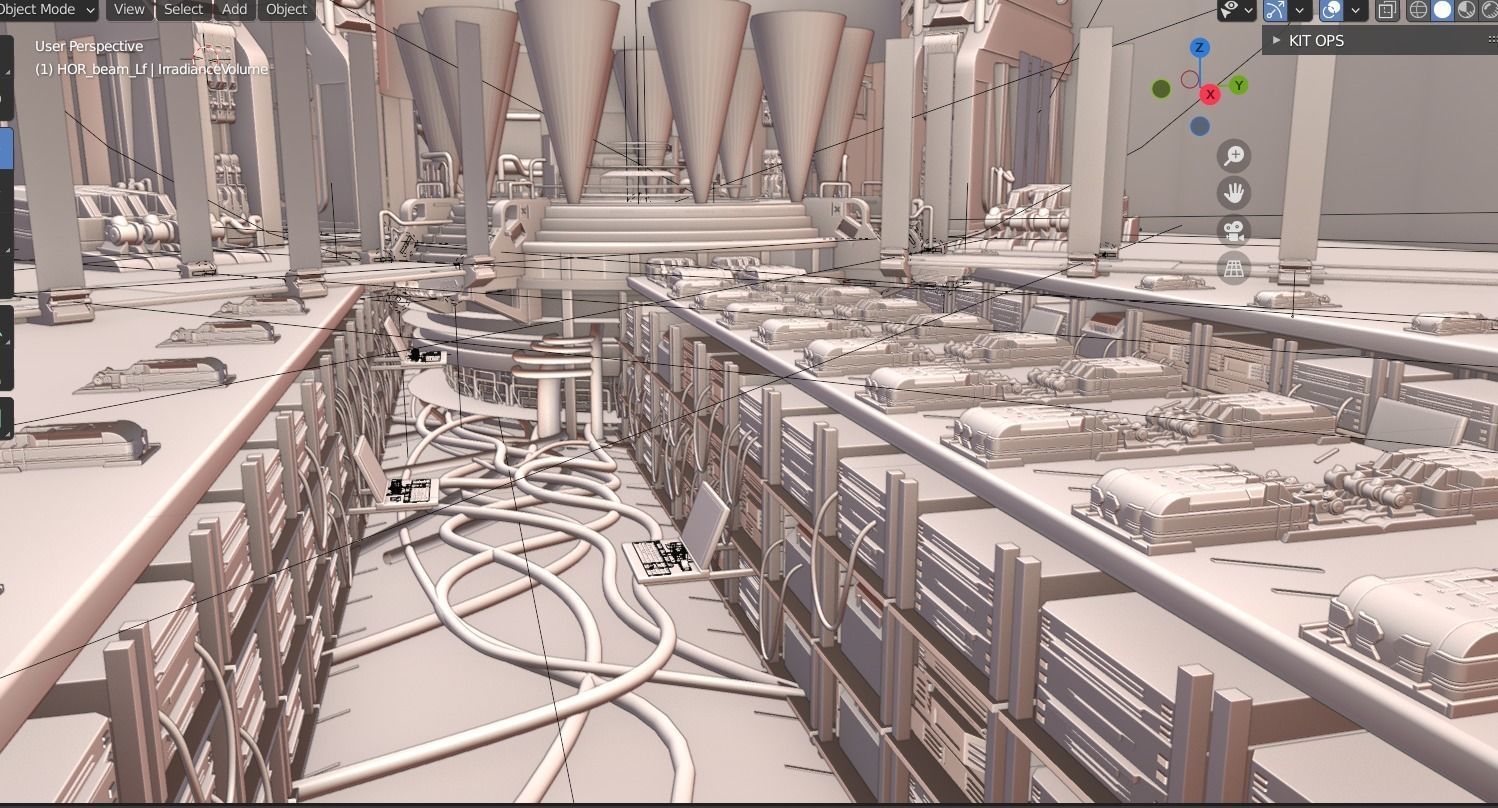 Diamond Hands GameStop Server Room - 3D Weekly 3D model_14