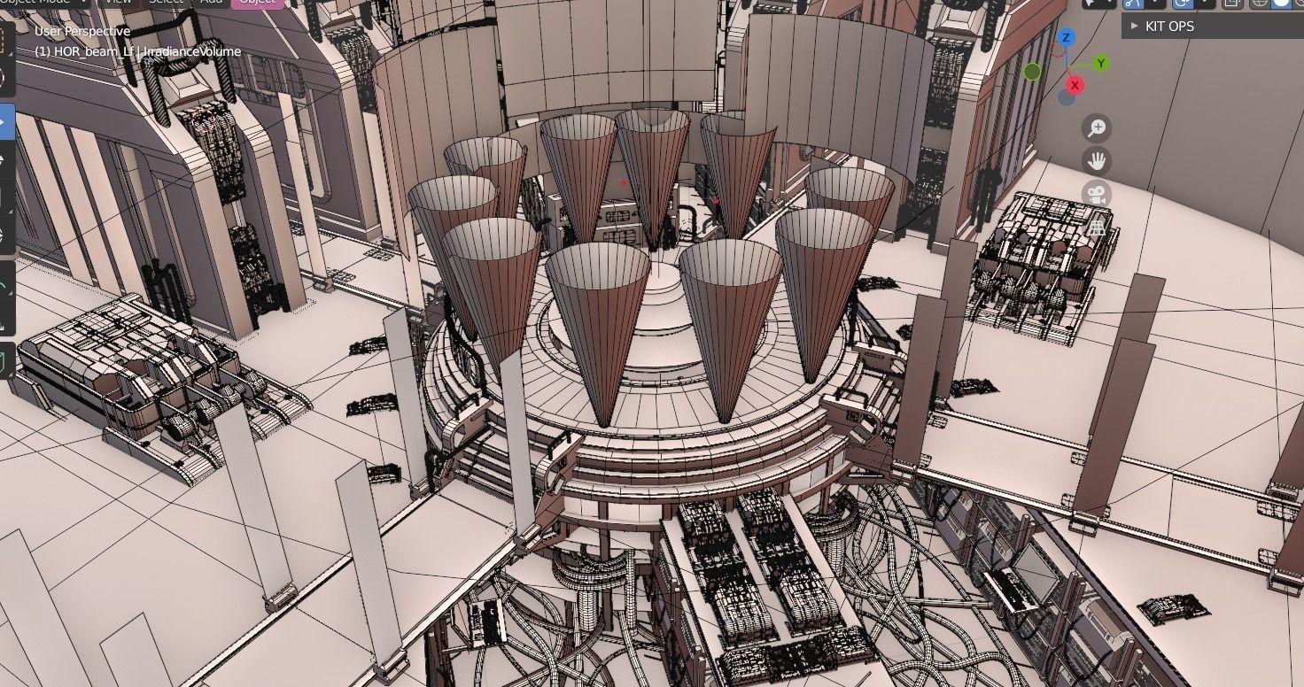 Diamond Hands GameStop Server Room - 3D Weekly 3D model_11