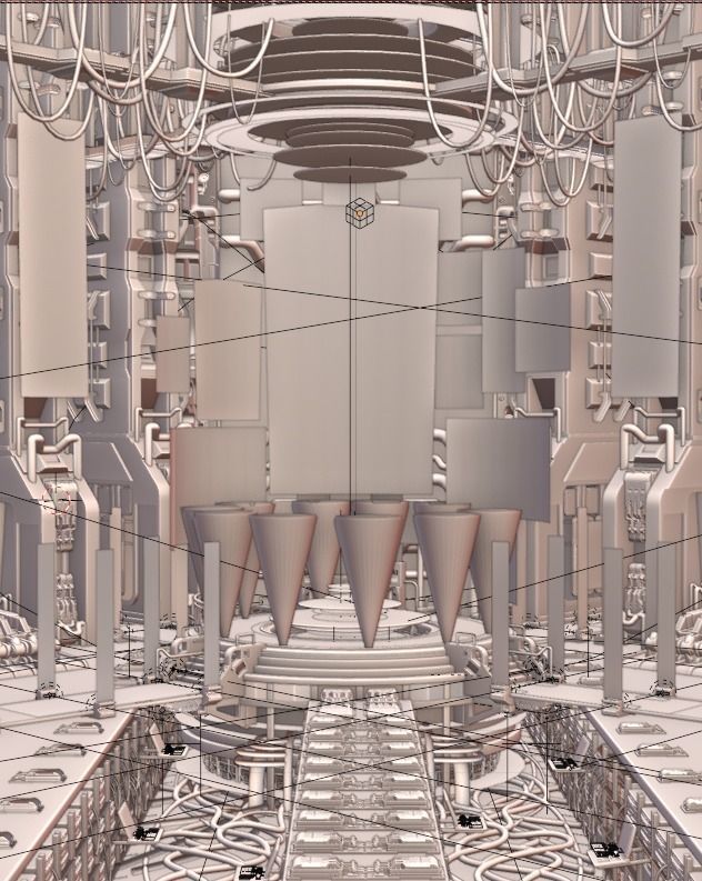 Diamond Hands GameStop Server Room - 3D Weekly 3D model_10