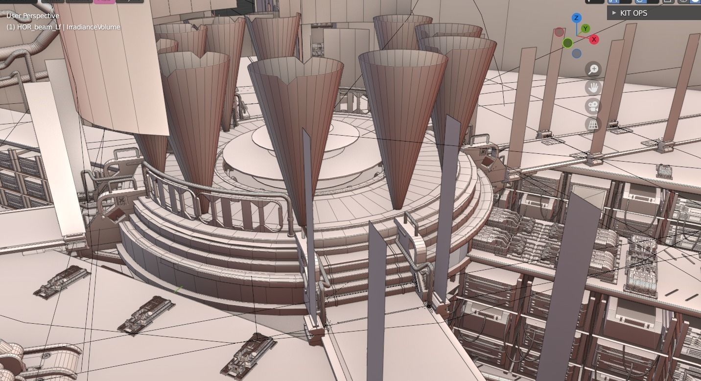 Diamond Hands GameStop Server Room - 3D Weekly 3D model_18