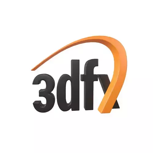 3dfx Logo v1 001 Free low-poly 3D model