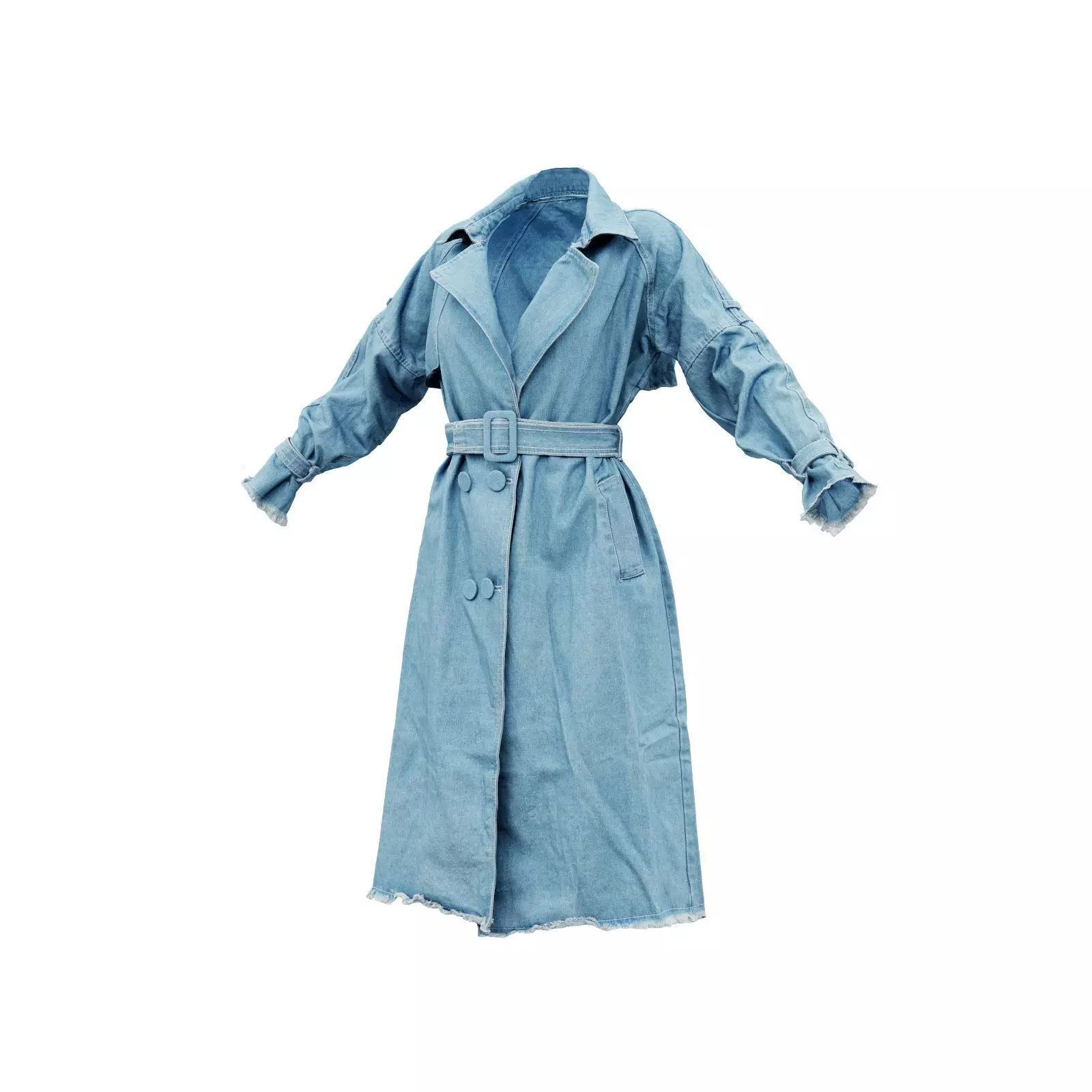 Jeans Coat 3D model