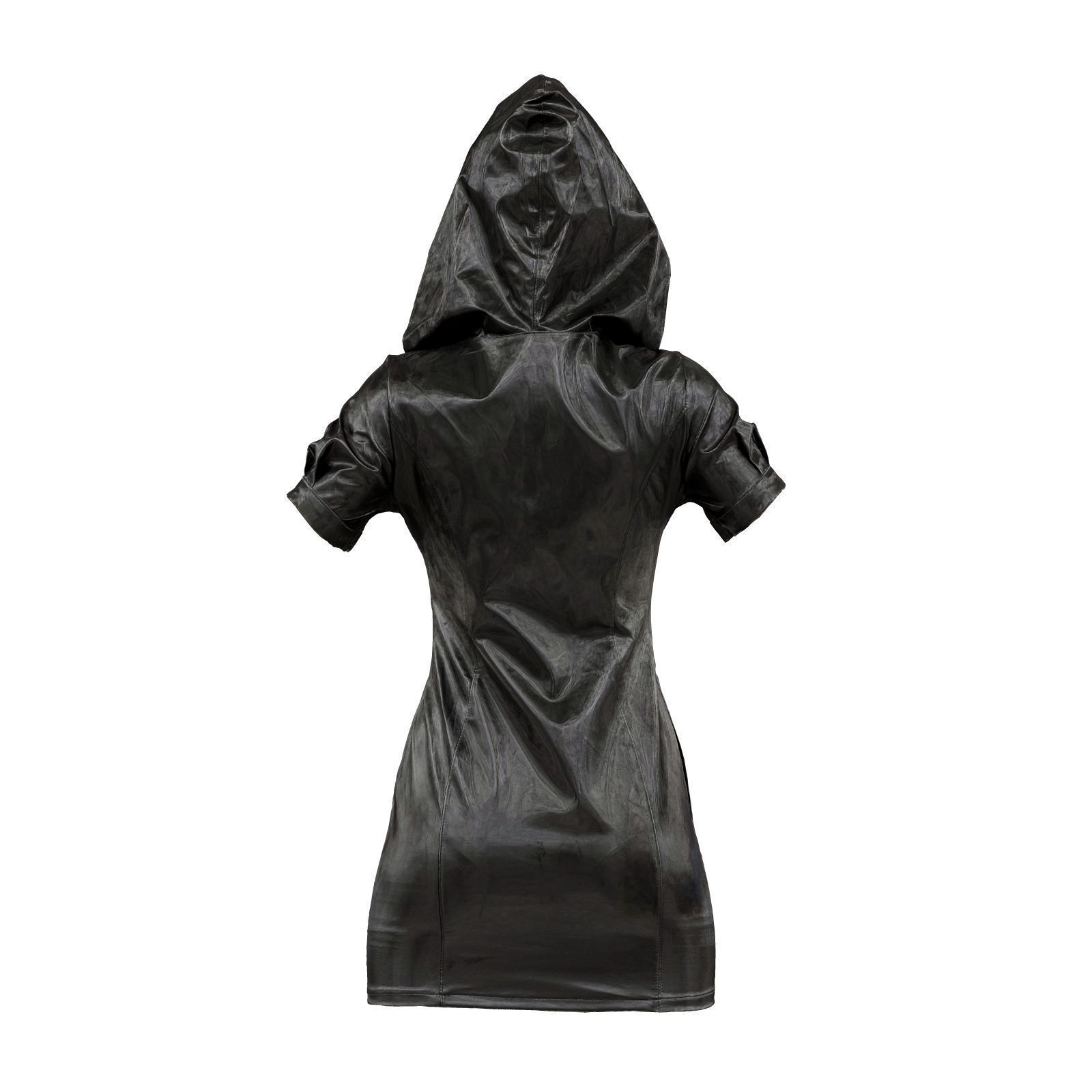 Hood Dress 3D model_2