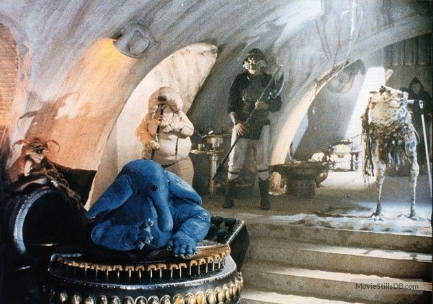 Jabbas Throne Room - Set 4a - Side Attributes 1-18 scale Kenner 3D print model_14