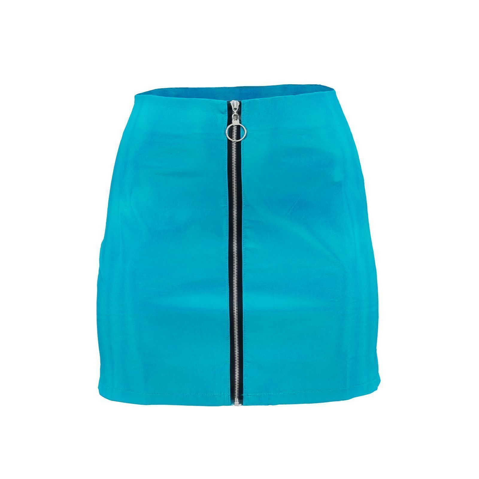 Holographic Mini Skirt 3D model_2