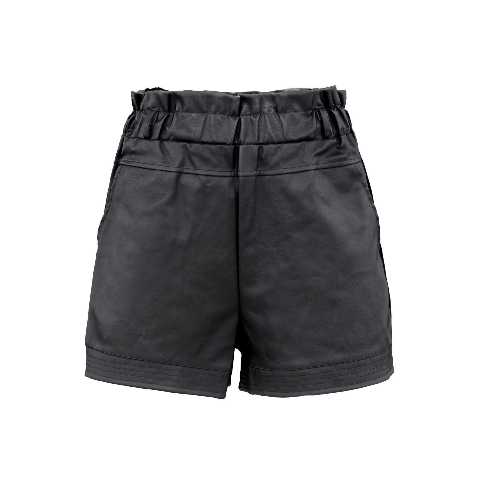 Highwaist Elastic Shorts 3D model_3