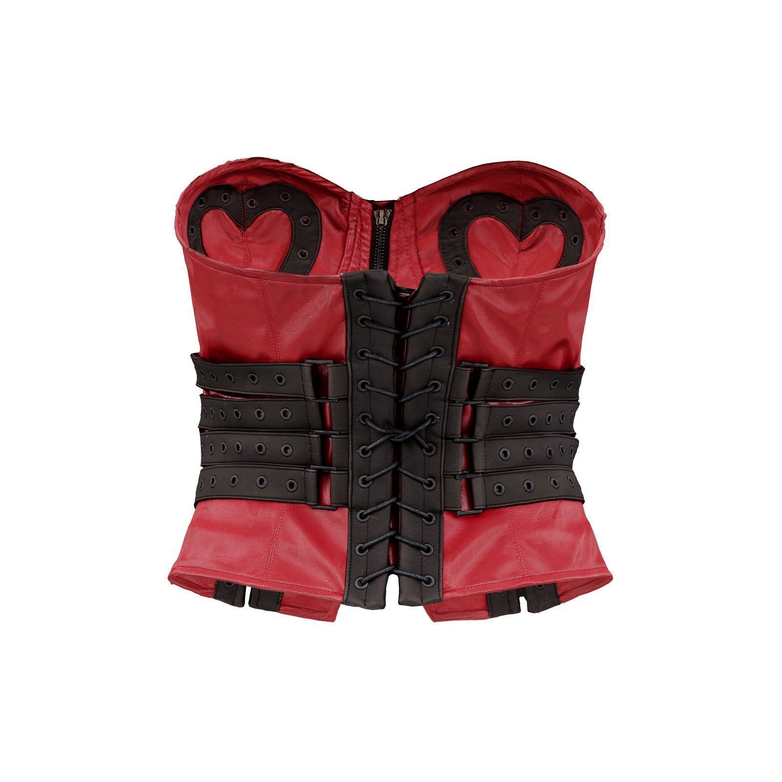 Heart Ringed Corset 3D model_2