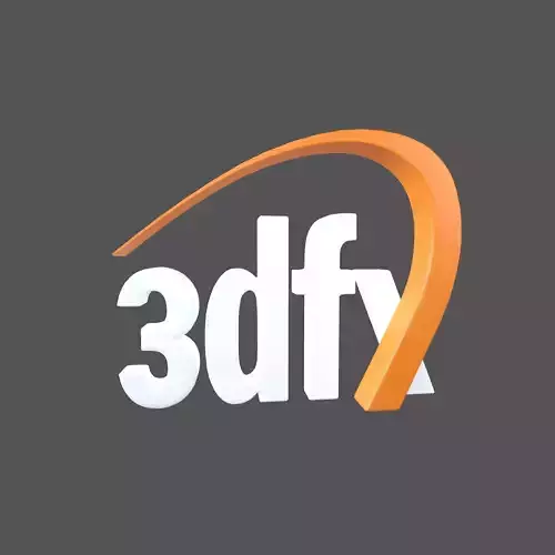 3dfx Logo v1 002 Free low-poly 3D model