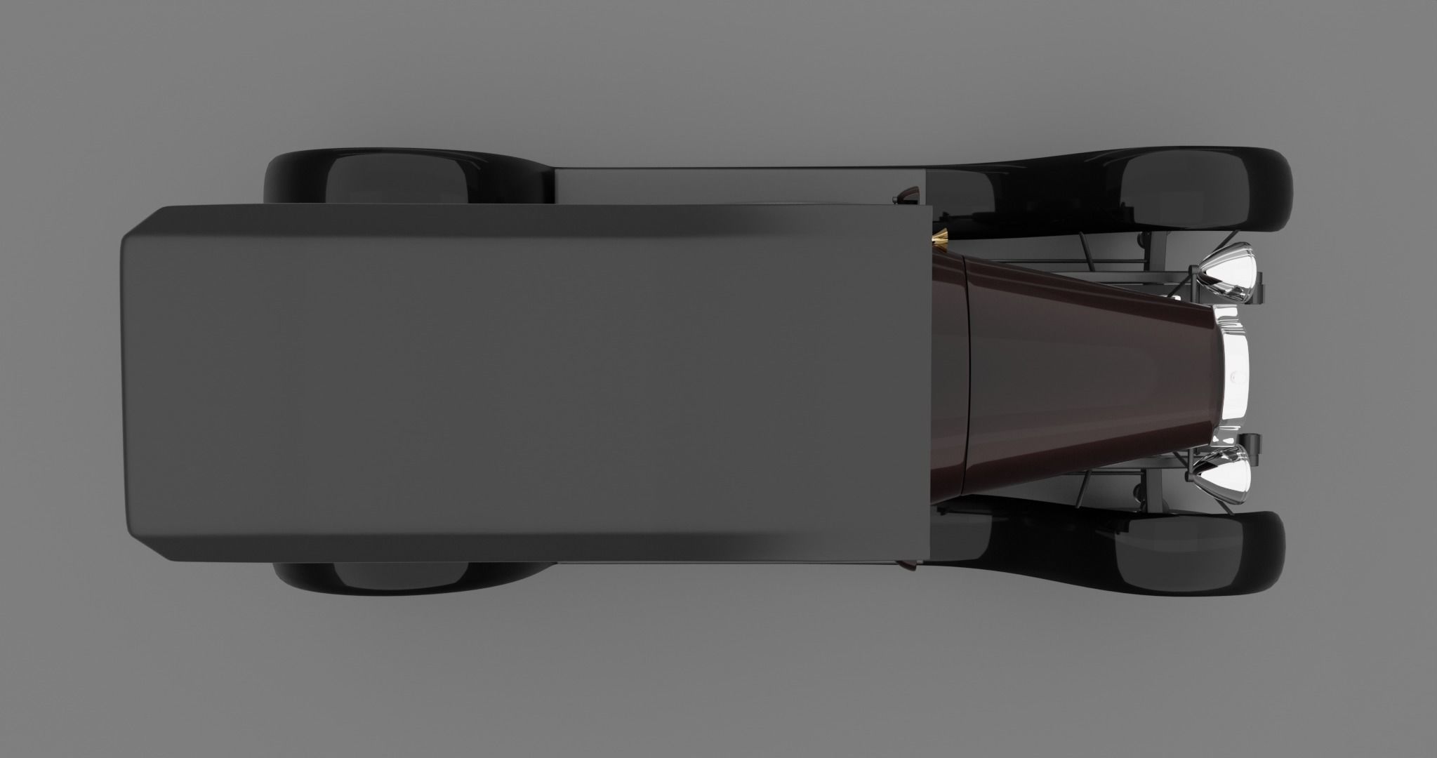 Vauxhall D25 Touter 1914  3D model_7