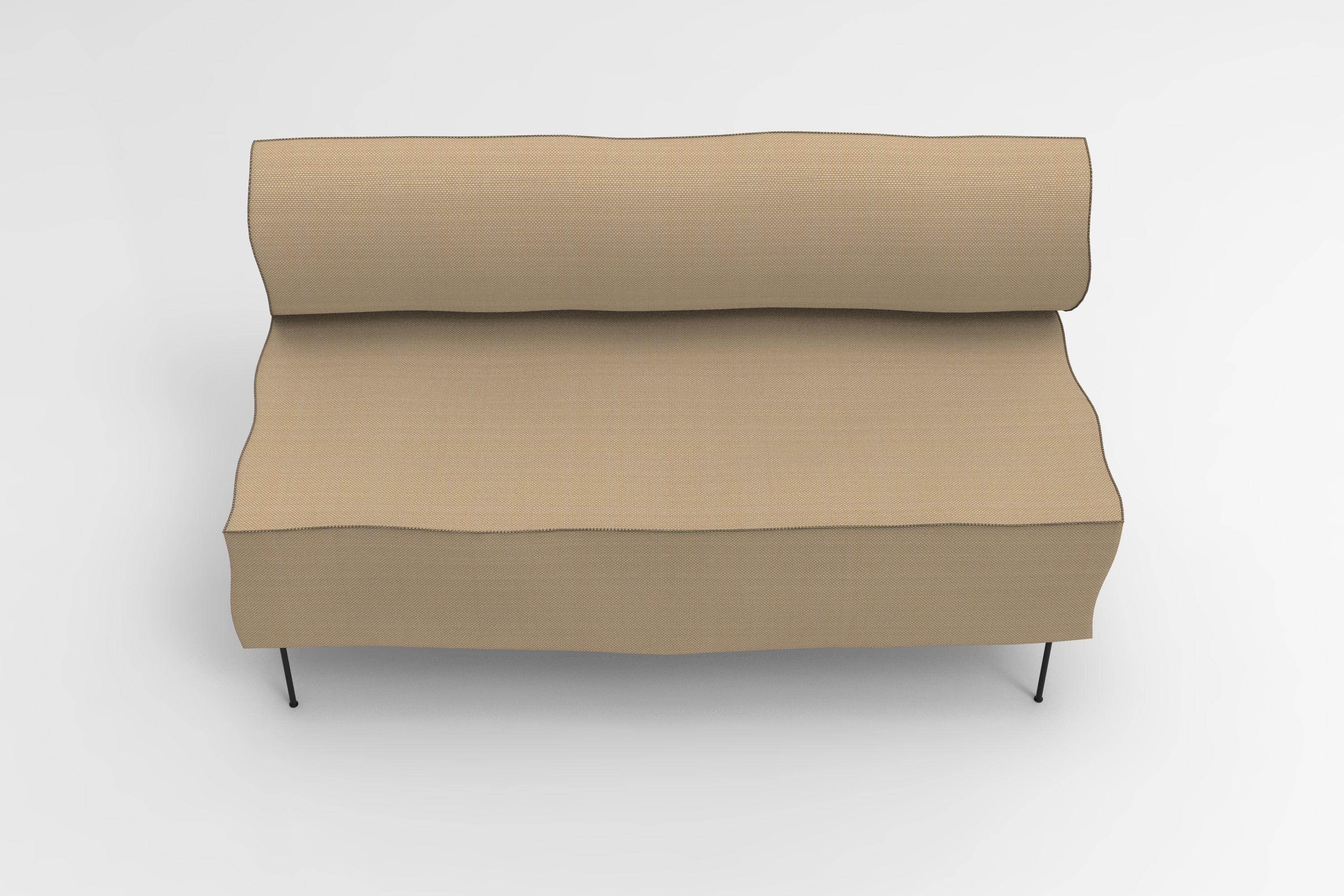 Dining Bench - Eave 3D model_5