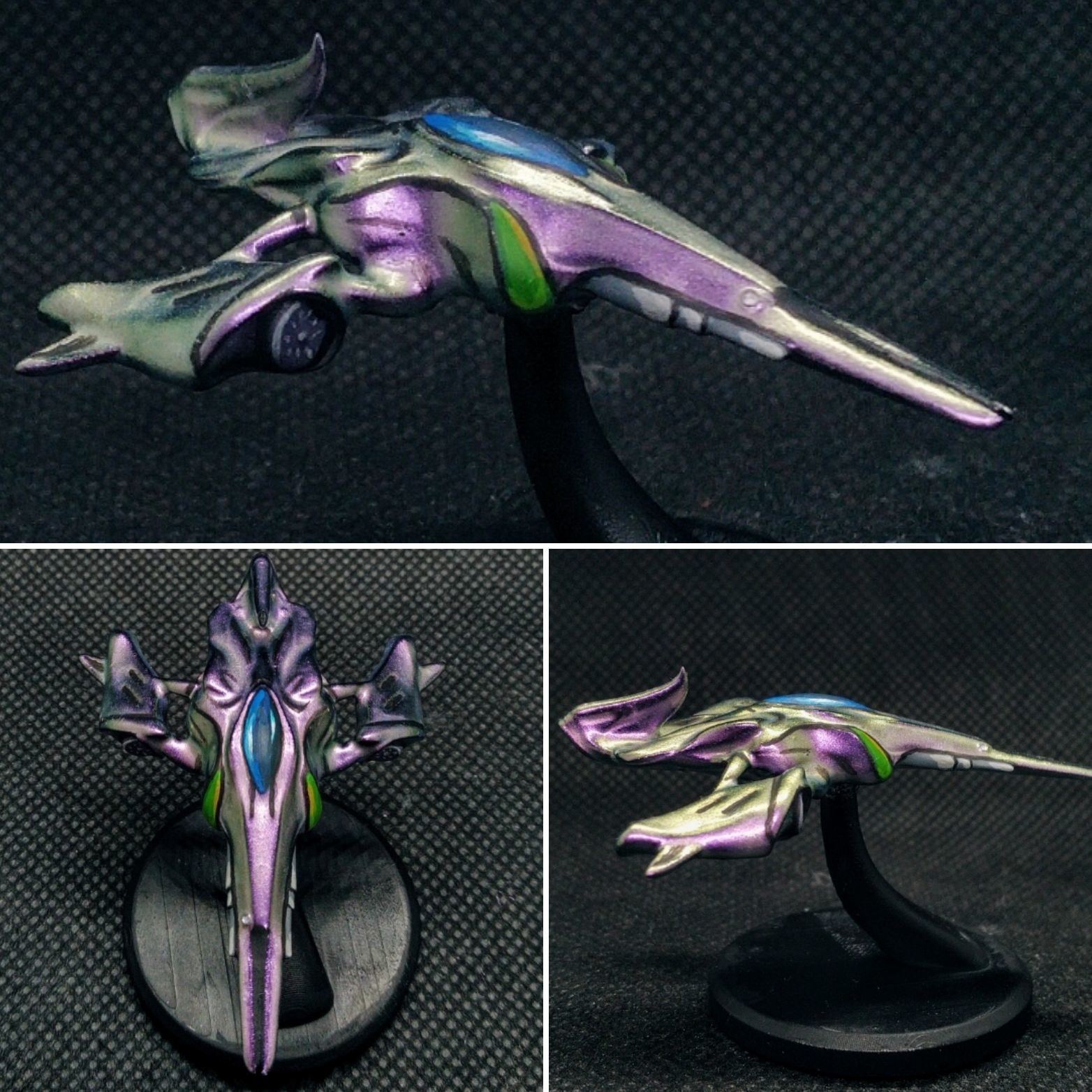 FArc-Corvette Spaceship Starcraft Style 3D print model_3