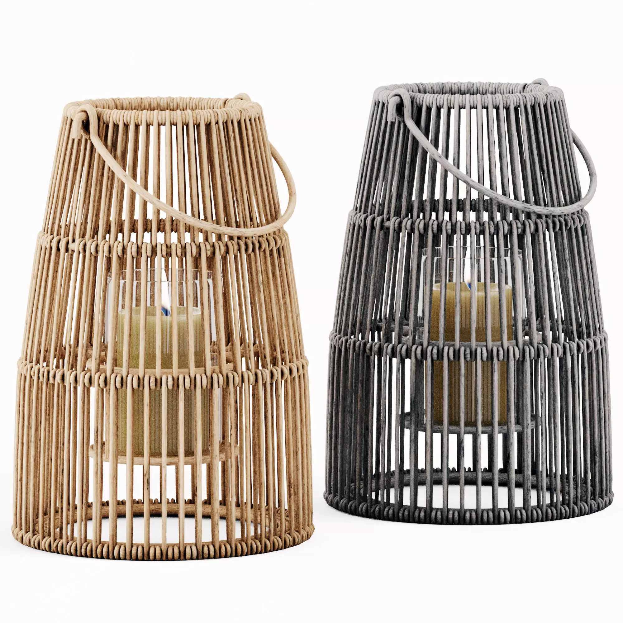 VEDZA Lantern Low-poly 3D model_0