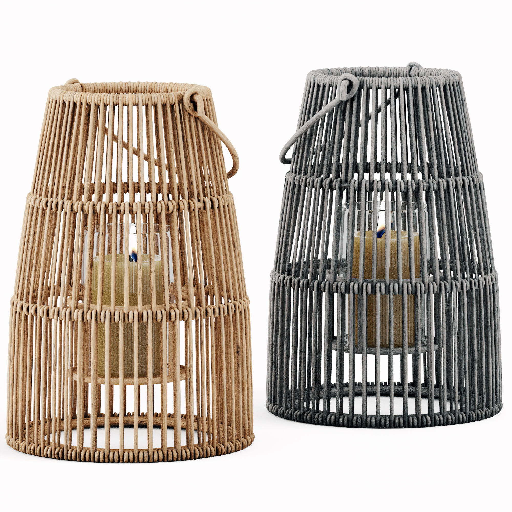 VEDZA Lantern Low-poly 3D model_2