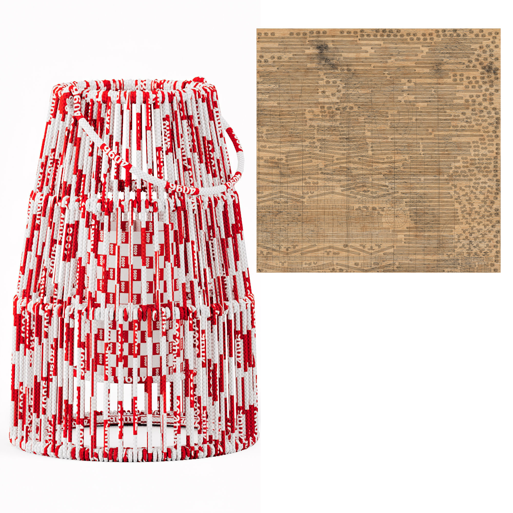 VEDZA Lantern Low-poly 3D model_6