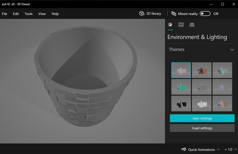plant pot 42 3D print model_13