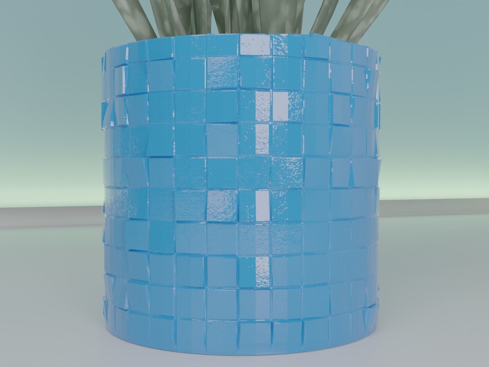 plant pot 42 3D print model_5