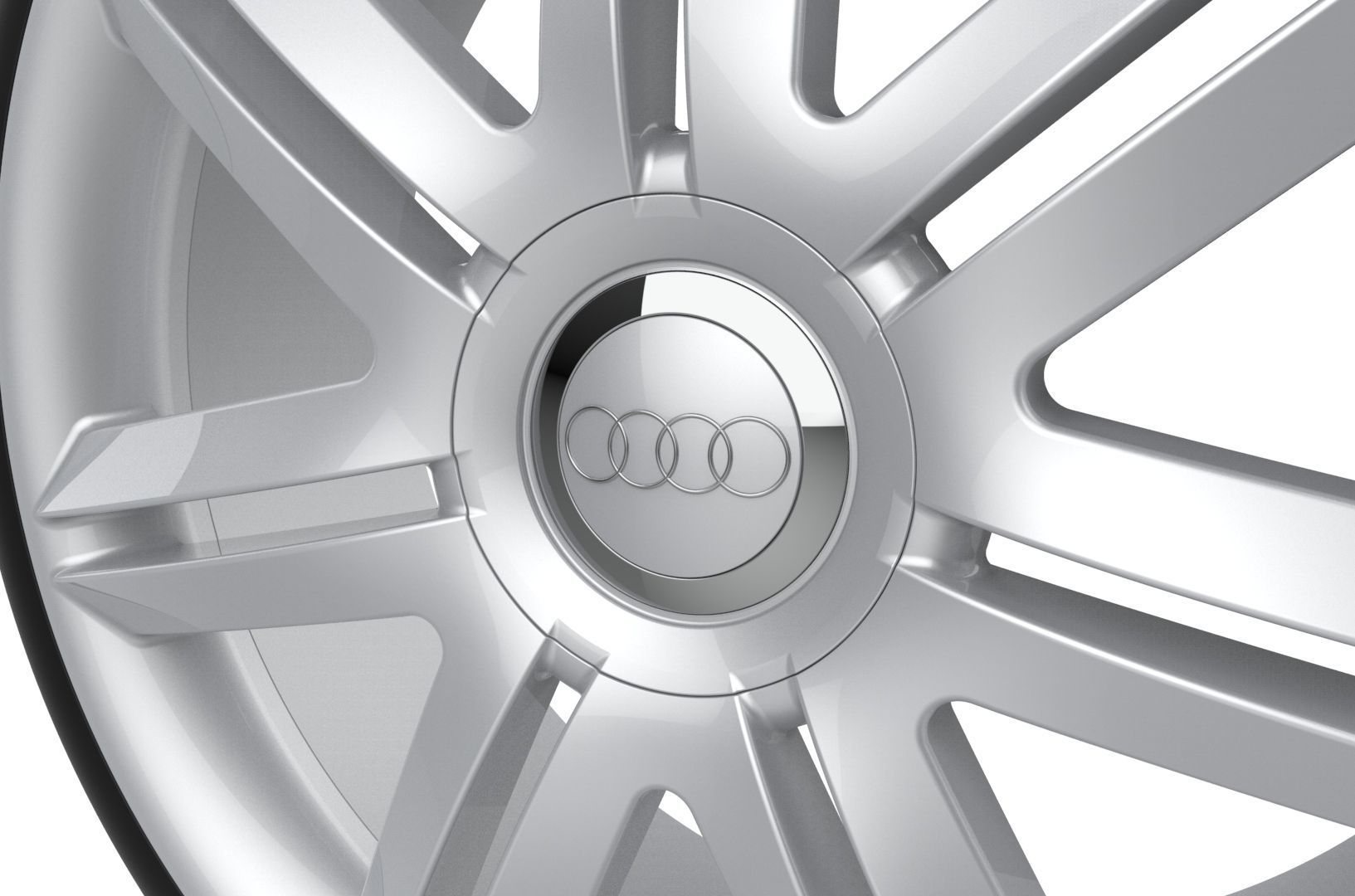 Car Wheels Rims Set Kit 3D print model_68