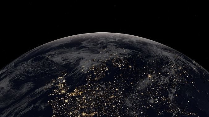 Planet earth 3D model