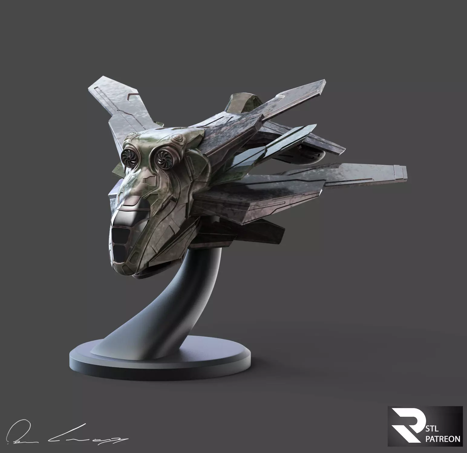 COP-Syky Mech 3D print model