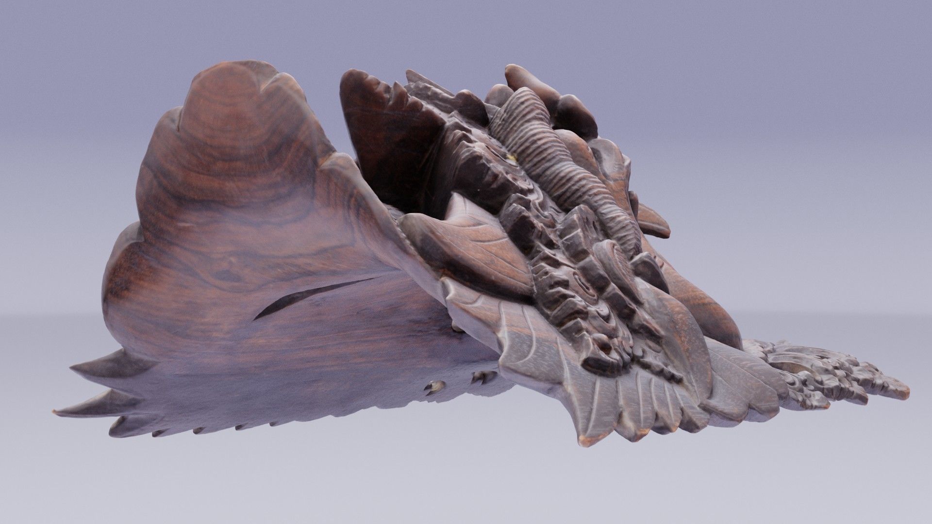 African Mask 05 high-poly 3D model_11