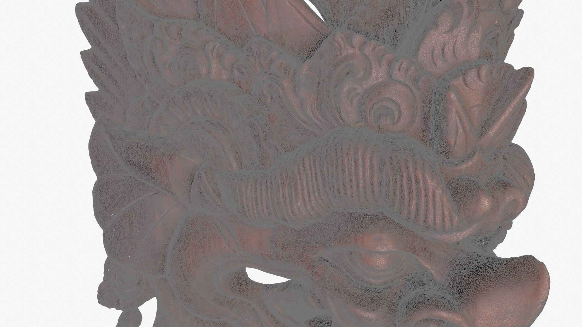 African Mask 05 high-poly 3D model_16