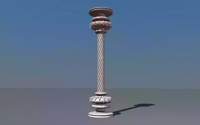 Central round Piller