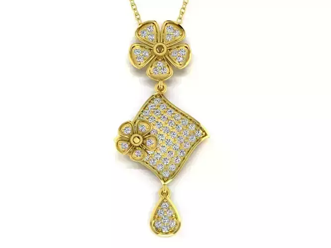 Diamond Jewelry Pendant