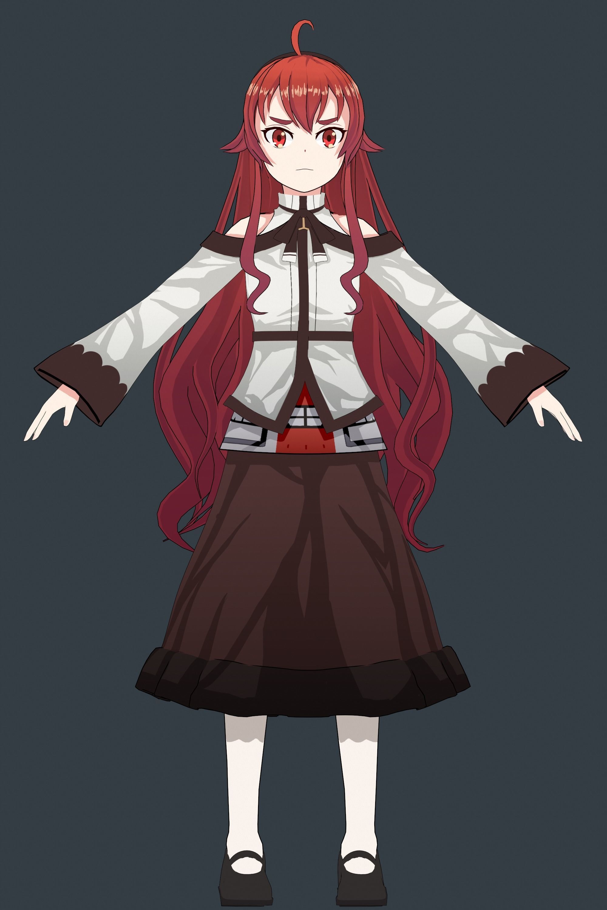 Eris Boreas Greyrat - Mushoku Tensei 3D model 3D model_3