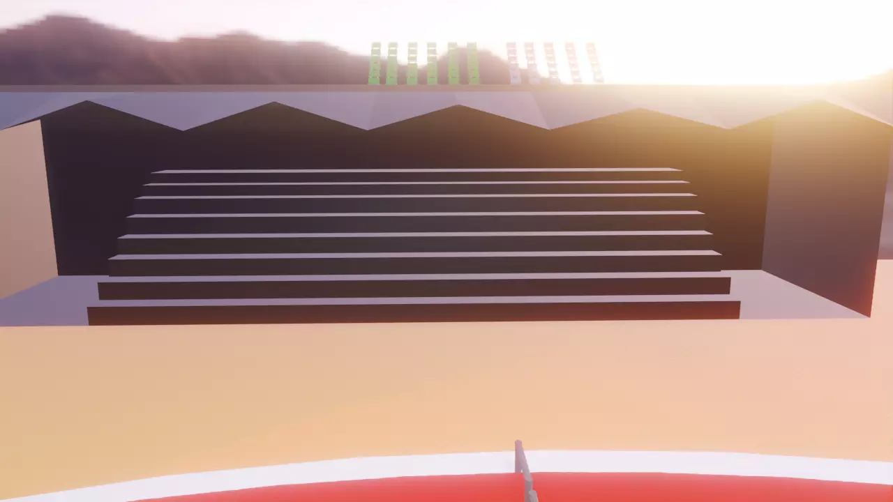 Sports ground 3D model_0